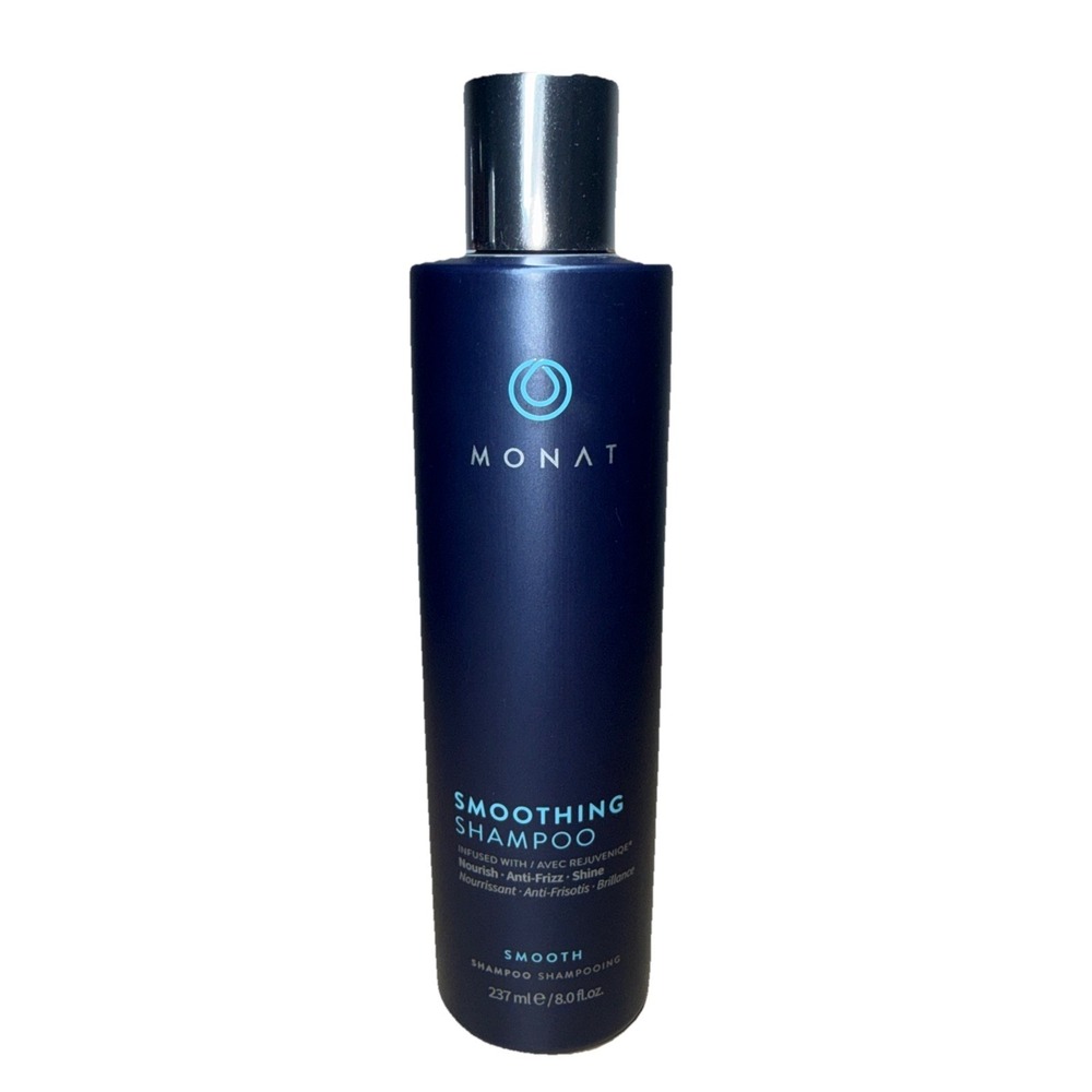 Monat Smoothing Shampoo Nourishing, Anti-frizz 8 oz New w seal. AVEC Rejuveniqe